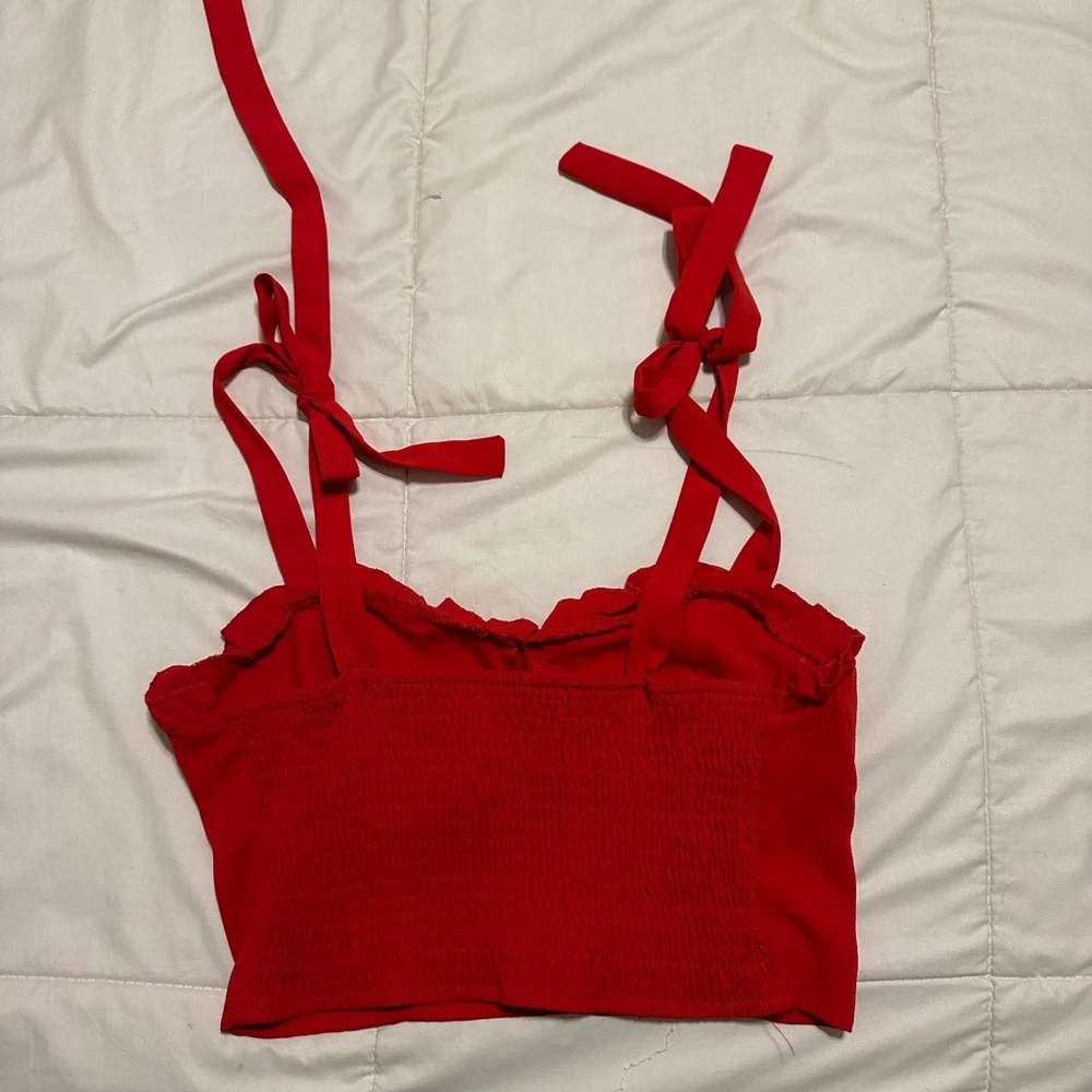 Red Tank Top - Picture 2 of 3